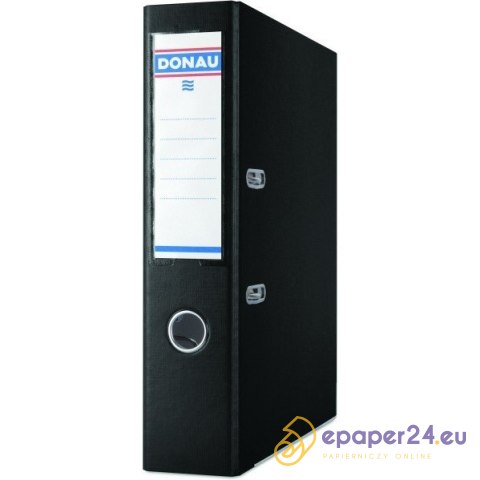 Segregator Donau Premium A4/75mm czarny Segregator Donau Premium A4/75mm czarny