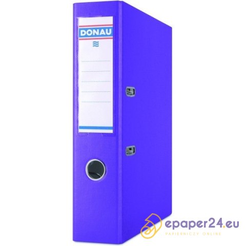 Segregator Donau Premium A4/75mm fioletowy Segregator Donau Premium A4/75mm fioletowy