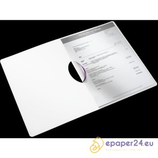 Skoroszyt z klipsem Leitz Wow A4 30k fioletowy