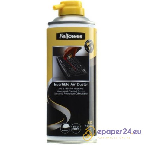 Sprężone powietrze Fellowes 200ml odwracalne Sprężone powietrze Fellowes 200ml odwracalne