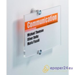 TABLICZKA DURABLE CRYSTAL SIGN 105*105mm