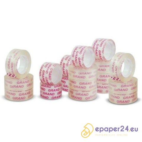 TAŚMA BIUROWA GRAND 12mm*20y (12) TAŚMA BIUROWA GRAND 12mm*20y (12)