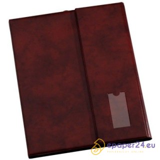 TECZKA BIURFOL JULIA A4 GRANATOWA