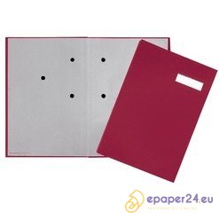 TECZKA DO PODPISU PAGNA 20 PRZEKŁADEK CZERWONA TECZKA DO PODPISU PAGNA 20 PRZEKŁADEK CZERWONA