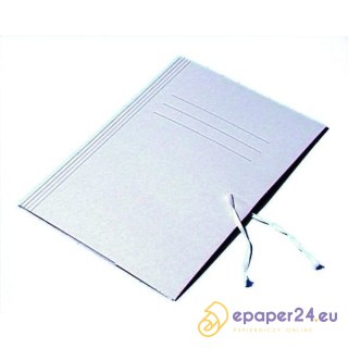 TECZKA KARTONOWA WIĄZANA 250g BIAŁA