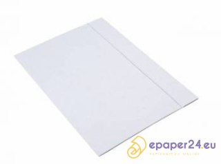 TECZKA KARTONOWA Z GUMKĄ A4 300g BIAŁA