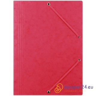 Teczka preszpanowa z gumką Donau A4 czerwona