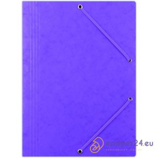 Teczka preszpanowa z gumką Donau A4 fioletowa