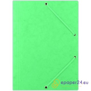 Teczka preszpanowa z gumką Donau A4 zielona
