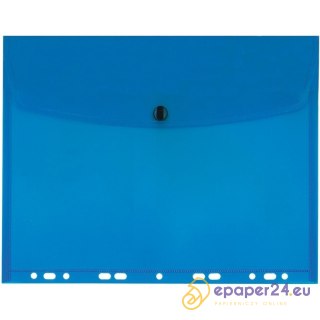 TECZKA PP KOPERTOWA WPINANA A5 NIEBIESKA