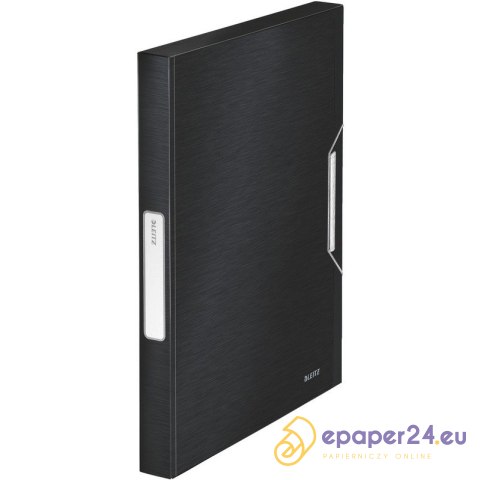 TECZKA Z GUMKĄ LEITZ STYLE 30mm CZARNA TECZKA Z GUMKĄ LEITZ STYLE 30mm CZARNA