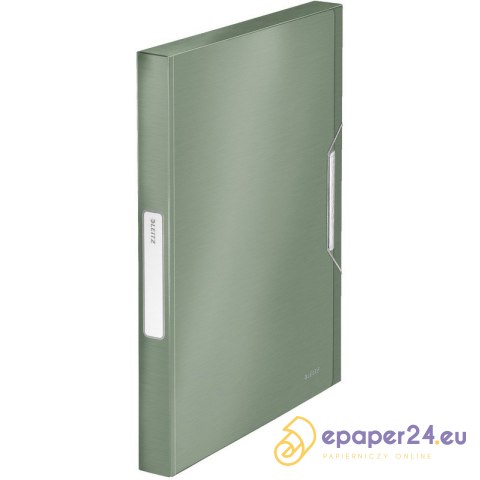 TECZKA Z GUMKĄ LEITZ STYLE 30mm SELEDYNOWA TECZKA Z GUMKĄ LEITZ STYLE 30mm SELEDYNOWA