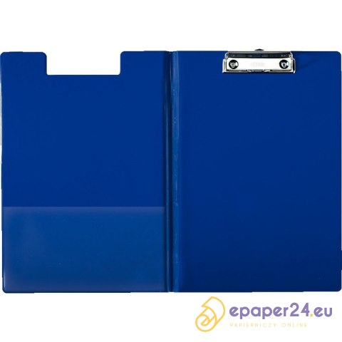 TECZKA Z KLIPEM ESSELTE A4 NIEBIESKA TECZKA Z KLIPEM ESSELTE A4 NIEBIESKA