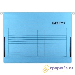 Teczka zawieszana Donau A4 (z bokami) niebieska (5)