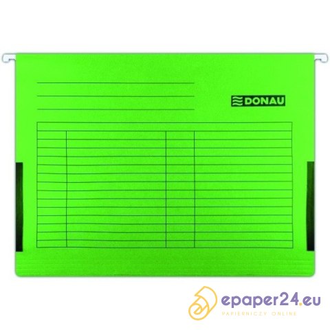 Teczka zawieszana Donau A4 (z bokami) zielona (5)