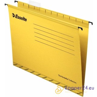 TECZKA ZAWIESZANA ESSELTE A4 ŻÓŁTA (25)