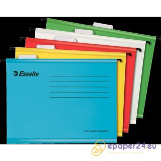 TECZKA ZAWIESZANA ESSELTE A4 MIX KOLORÓW (10)