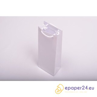 TOREBKA OZDOBNA 12x8x35cm BIAŁA