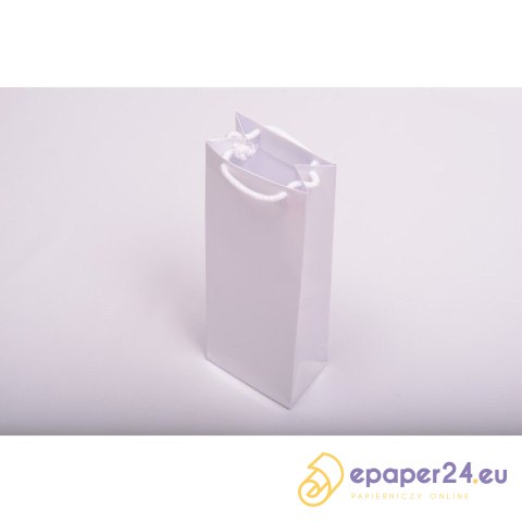 TOREBKA OZDOBNA 12x8x35cm BIAŁA TOREBKA OZDOBNA 12x8x35cm BIAŁA