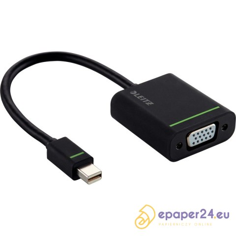 Adapter Leitz Complete Mini DisplayPort -> VGA, CZARNY Adapter Leitz Complete Mini DisplayPort -> VGA, CZARNY