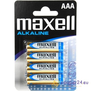 BATERIE MAXELL ALKALINE AAA LR3 (4)