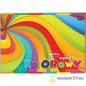 ZESZYT PAPIERÓW KOLOROWYCH A4 10 KARTEK ZESZYT PAPIERÓW KOLOROWYCH A4 10 KARTEK