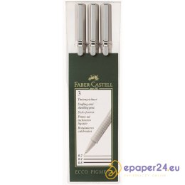 CIENKOPISY FABER-CASTELL 0.1|0.3|0.5|0.7mm CZARNE
