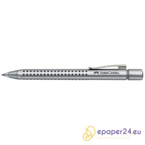 DŁUGOPIS FABER-CASTELL GRIP 2011 SREBRNY DŁUGOPIS FABER-CASTELL GRIP 2011 SREBRNY