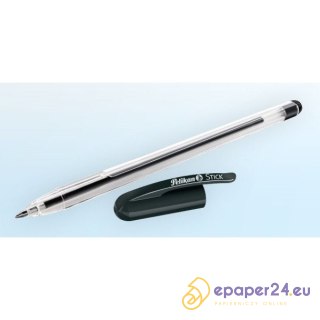 DŁUGOPIS PELIKAN STICK K86 CZARNY