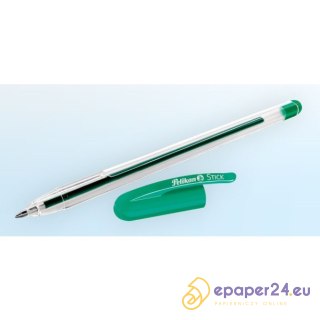 DŁUGOPIS PELIKAN STICK K86 ZIELONY