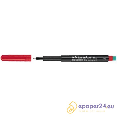 FOLIOPIS FABER-CASTELL OHP F CZERWONY FOLIOPIS FABER-CASTELL OHP F CZERWONY