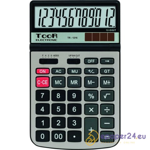 KALKULATOR TOOR TR-1216 KALKULATOR TOOR TR-1216