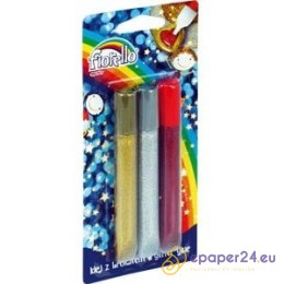 KLEJ Z BROKATEM FIORELLO 13ml*3 KOLORY
