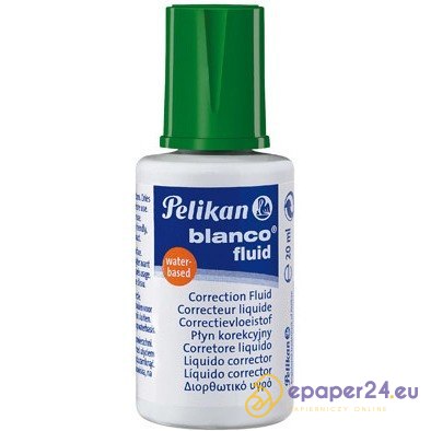 KOREKTOR W PŁYNIE PELIKAN BLANCO 20ml KOREKTOR W PŁYNIE PELIKAN BLANCO 20ml