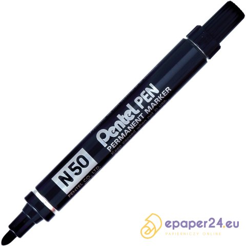 MARKER PERMANENTNY PENTEL N50 CZARNY MARKER PERMANENTNY PENTEL N50 CZARNY