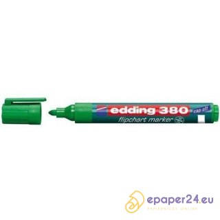 Marker do flipchartów Edding 380 zielony