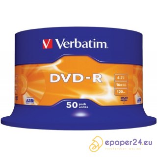 PŁYTY VERBATIM DVD-R cake50
