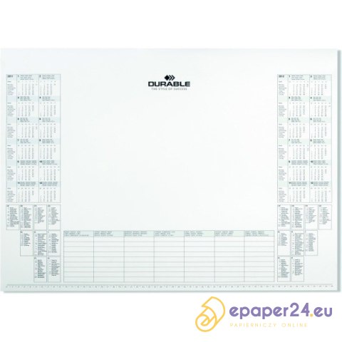 WKŁAD DO PODKŁADU NA BIURKO DURABLE WKŁAD DO PODKŁADU NA BIURKO DURABLE