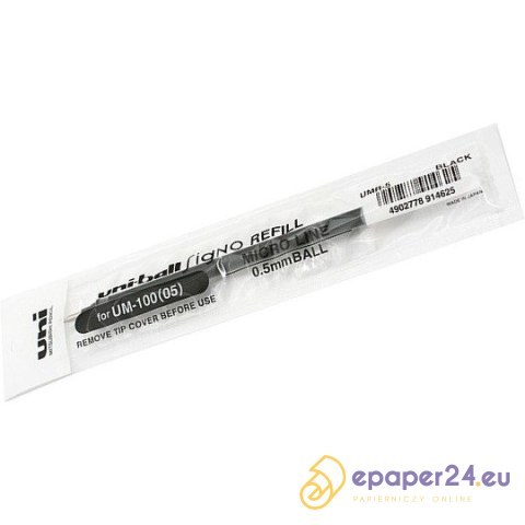 WKŁAD ŻELOWY UNI UMR-5 CZARNY WKŁAD ŻELOWY UNI UMR-5 CZARNY