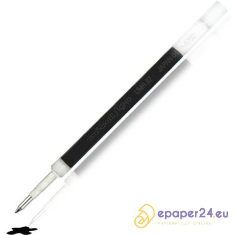 WKŁAD ŻELOWY UNI UMR-87 CZARNY WKŁAD ŻELOWY UNI UMR-87 CZARNY