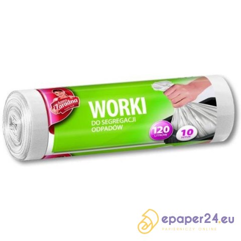 WORKI DO SEGREGACJI 120L BIAŁE (10) WORKI DO SEGREGACJI 120L BIAŁE (10)