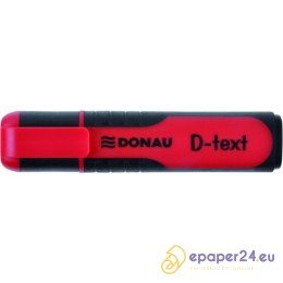 Zakreślacz Donau D-Text czerwony