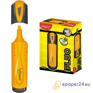 ZAKREŚLACZ MAPED FLUO PEPS POMARAŃCZOWY