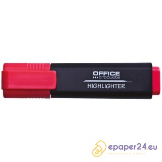 Zakreślacz Office Products czerwony