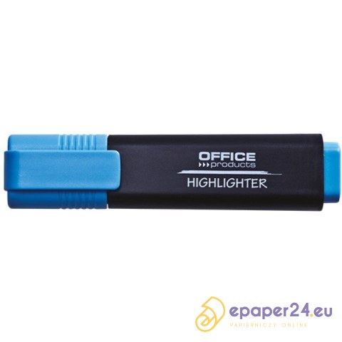 Zakreślacz Office Products niebieski Zakreślacz Office Products niebieski