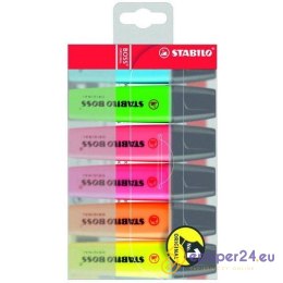ZAKREŚLACZ STABILO BOSS ORIGINAL 6 KOLORÓW
