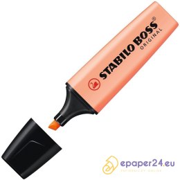 ZAKREŚLACZ STABILO BOSS ORIGINAL PASTELOWY POMARAŃCZOWY