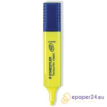 ZAKREŚLACZE STAEDTLER TEXTSURFER 4 KOLORY ZAKREŚLACZE STAEDTLER TEXTSURFER 4 KOLORY