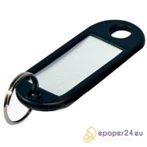 ZAWIESZKI DO KLUCZY CZARNE (100)