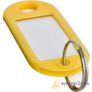 ZAWIESZKI DO KLUCZY ŻÓŁTE (100)